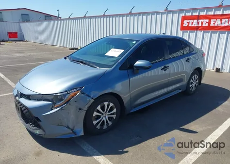 2022 Toyota Corolla Hybrid Le z USA, uszkodzony, nr VIN JTDEAMDE6NJ057496